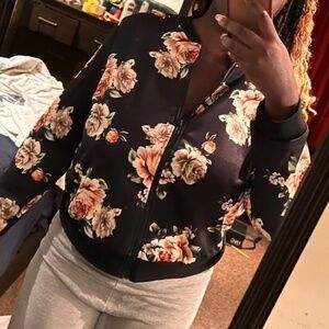 Flat Design Boho Pattern Women's Bomber Premium Jacket main image 1